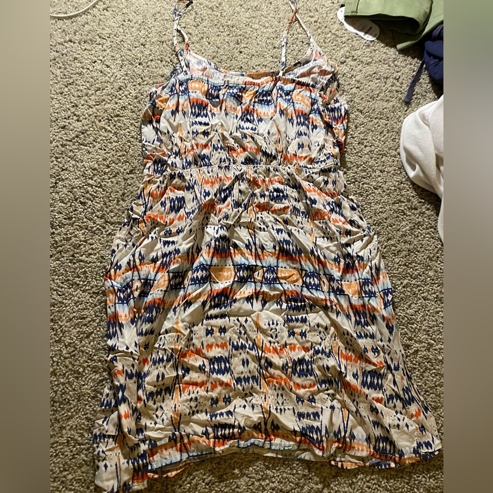 Muliti Colored Patterned Dress